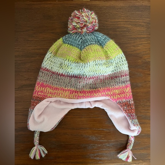 Multi-colored kids knit beanie and scarf set Old Navy - Picture 2 of 4